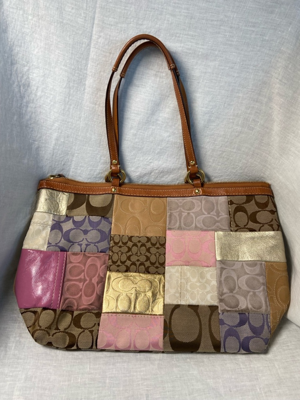 Coach Patchwork Multicolor Y2k Bag
